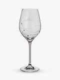 Engraved 'Mum' Stemmed Wine Glass with Crystals 330ml Clear