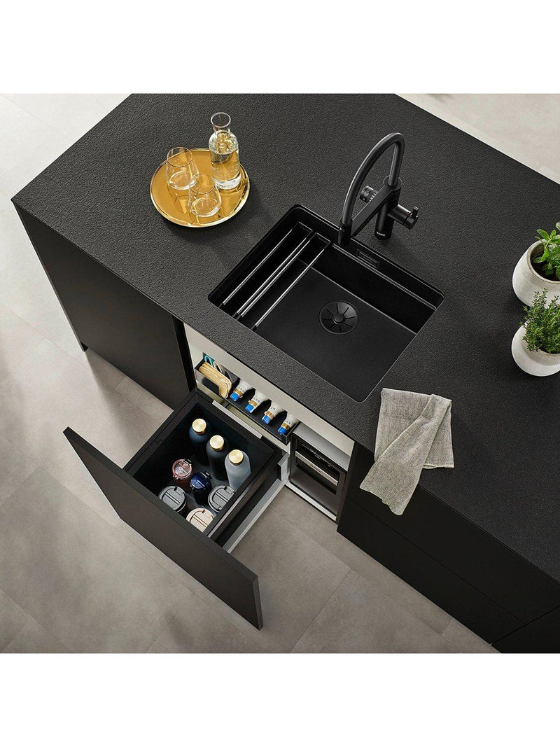 BLANCO under counter pull-out kitchen bin dark grey 30L - British product