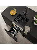 BLANCO under counter pull-out kitchen bin dark grey 30L - British product