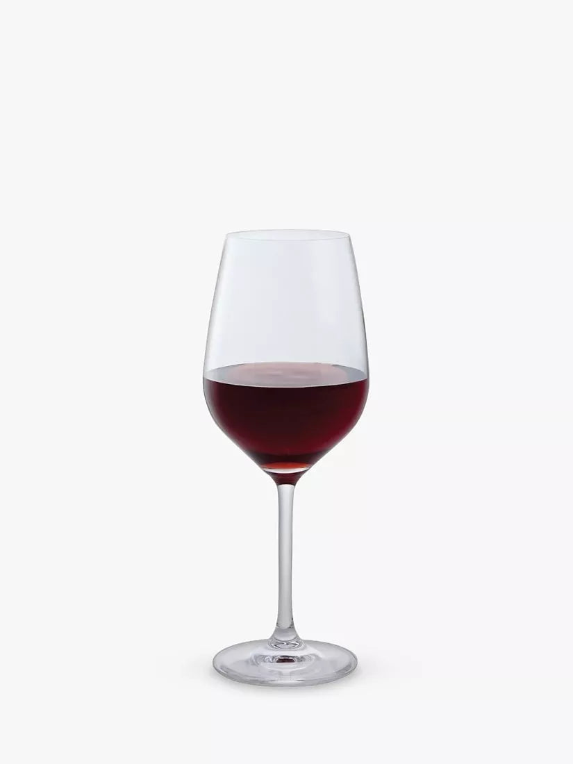 Dartington Crystal red wine glasses set of 2 490ml, imported from the UK