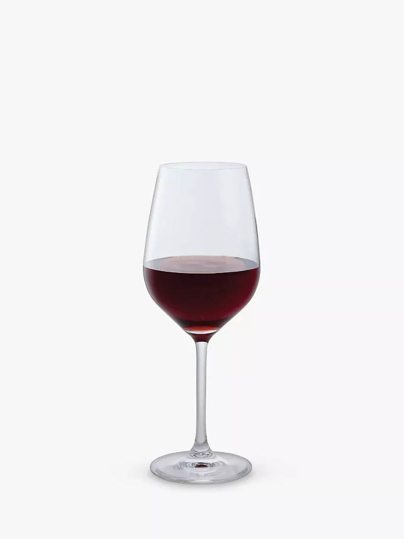Dartington Crystal red wine glasses set of 2 490ml, imported from the UK