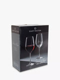 Dartington Crystal red wine glasses set of 2 490ml, imported from the UK