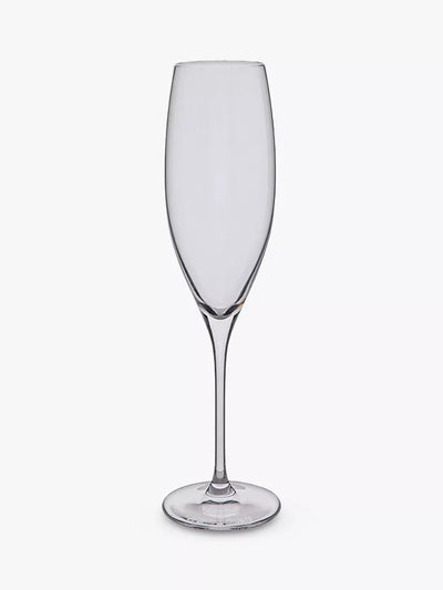 John Lewis Dartington Crystal Wine Master Champagne Glass Flute Set of 2 200ml Clear- Buy online at McGrocer