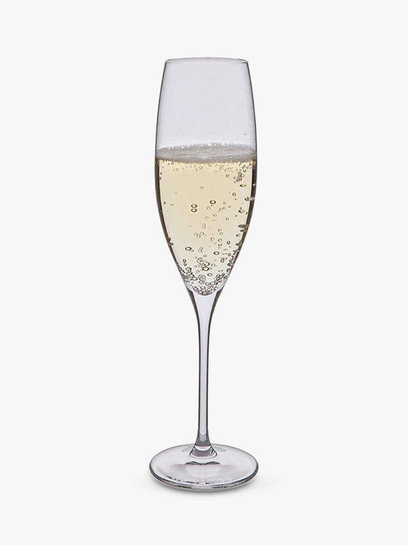 Dartington Crystal champagne flute pair 200ml (British brand)