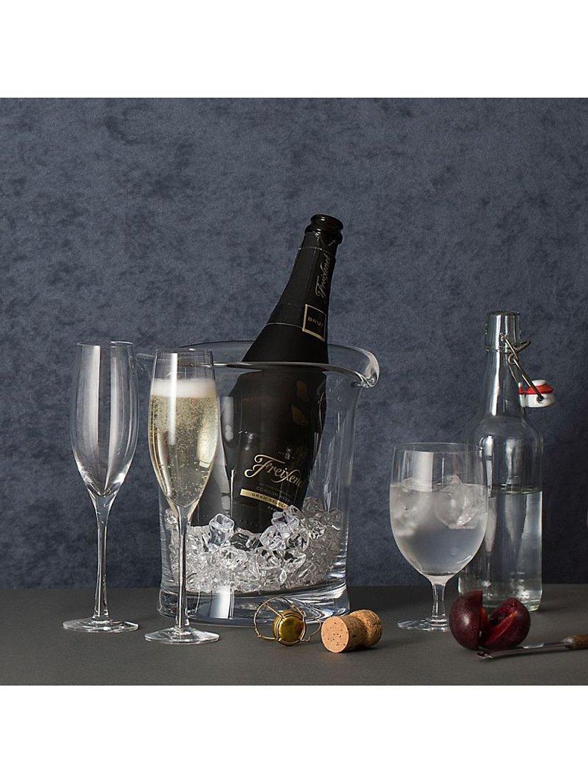 Dartington Crystal champagne flute pair 200ml (British brand)