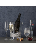Dartington Crystal champagne flute pair 200ml (British brand)