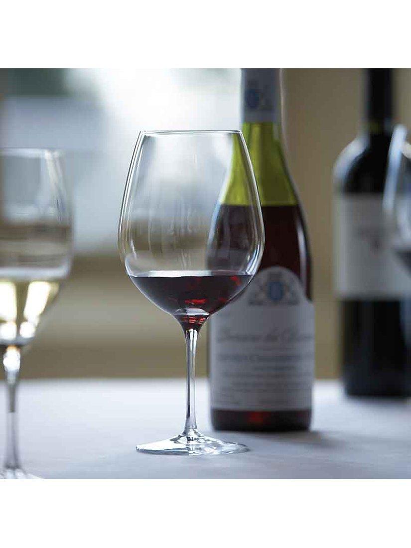 Dartington Crystal Bordeaux wine glass set of 2 600ml clear - British product