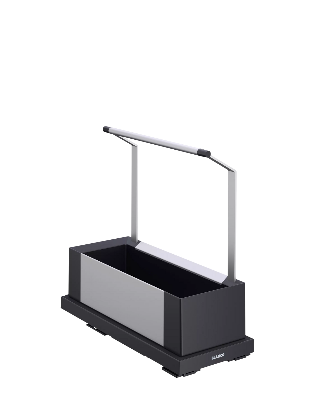 BLANCO portable kitchen storage caddy single dark grey, UK version