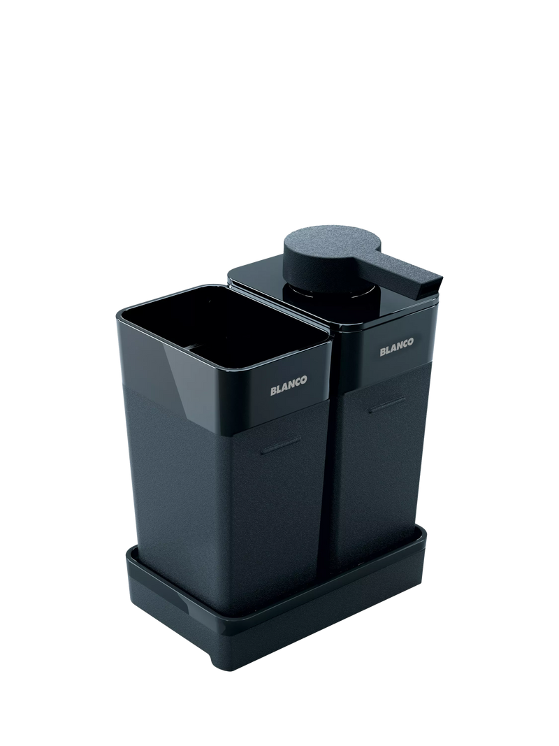 BLANCO kitchen sink organiser set dark grey, UK version