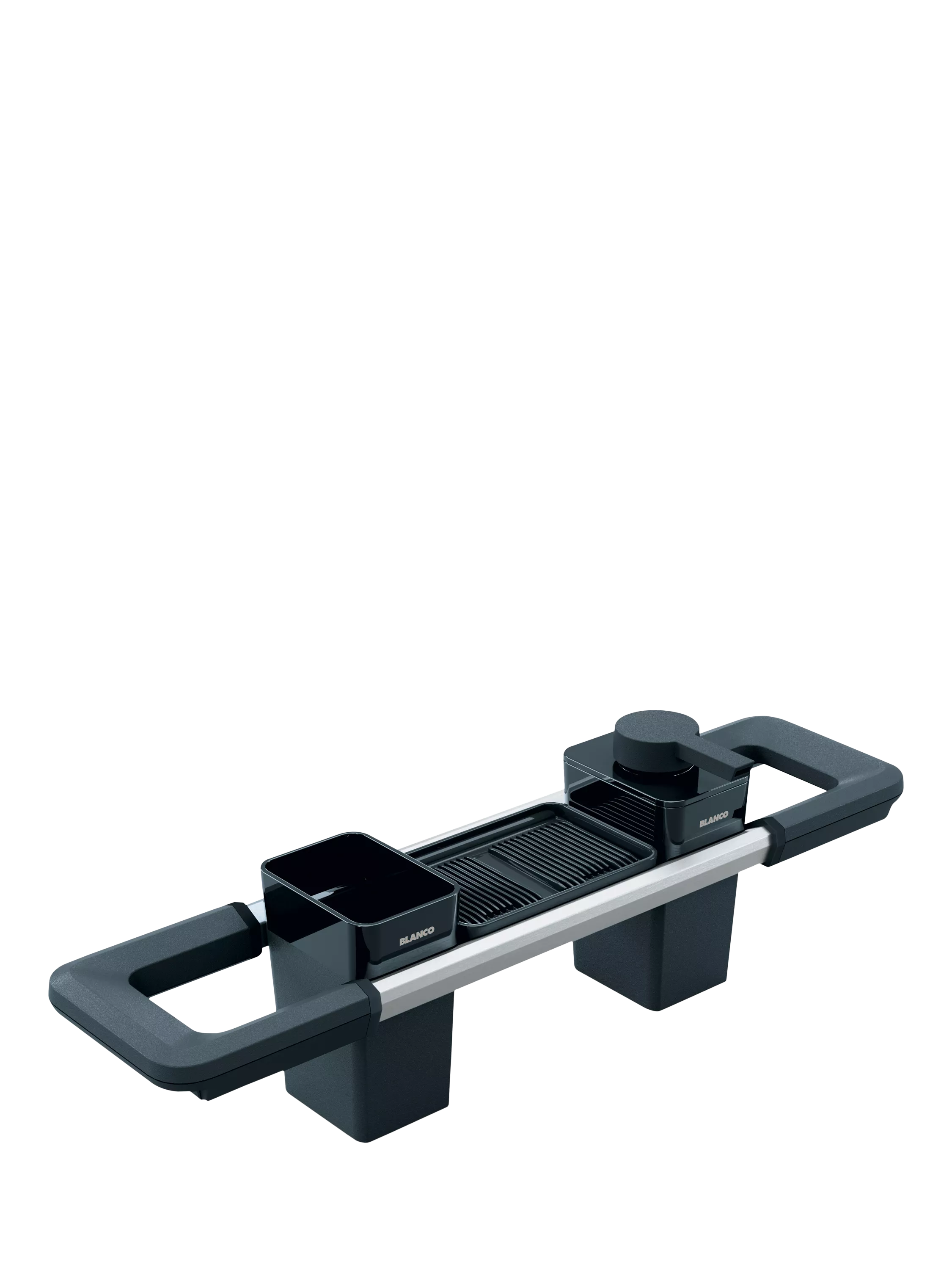 BLANCO sink organiser set dark grey 4-piece - British product