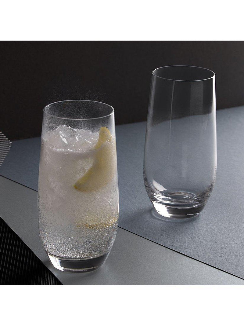 Dartington Crystal clear highball glasses set of 2, 450ml - British product