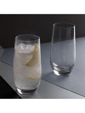 Dartington Crystal clear highball glasses set of 2, 450ml - British product
