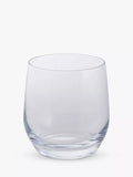 Dartington Crystal clear wine and bar tumbler glass set of 2, 370ml - British product