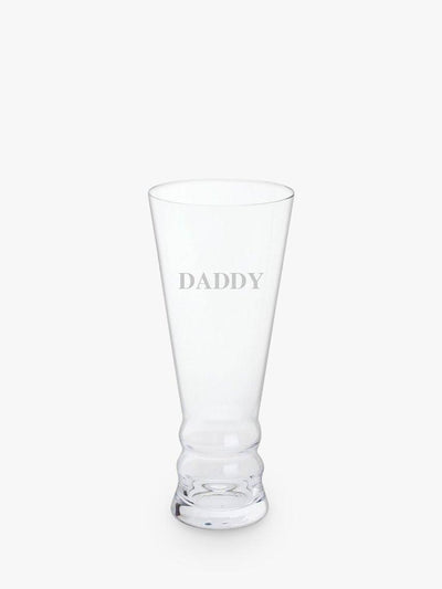 كوب بيرة Dartington Crystal Brew Craft Daddy منقوش لـ Pilsner Lager بسعة 500 مل
