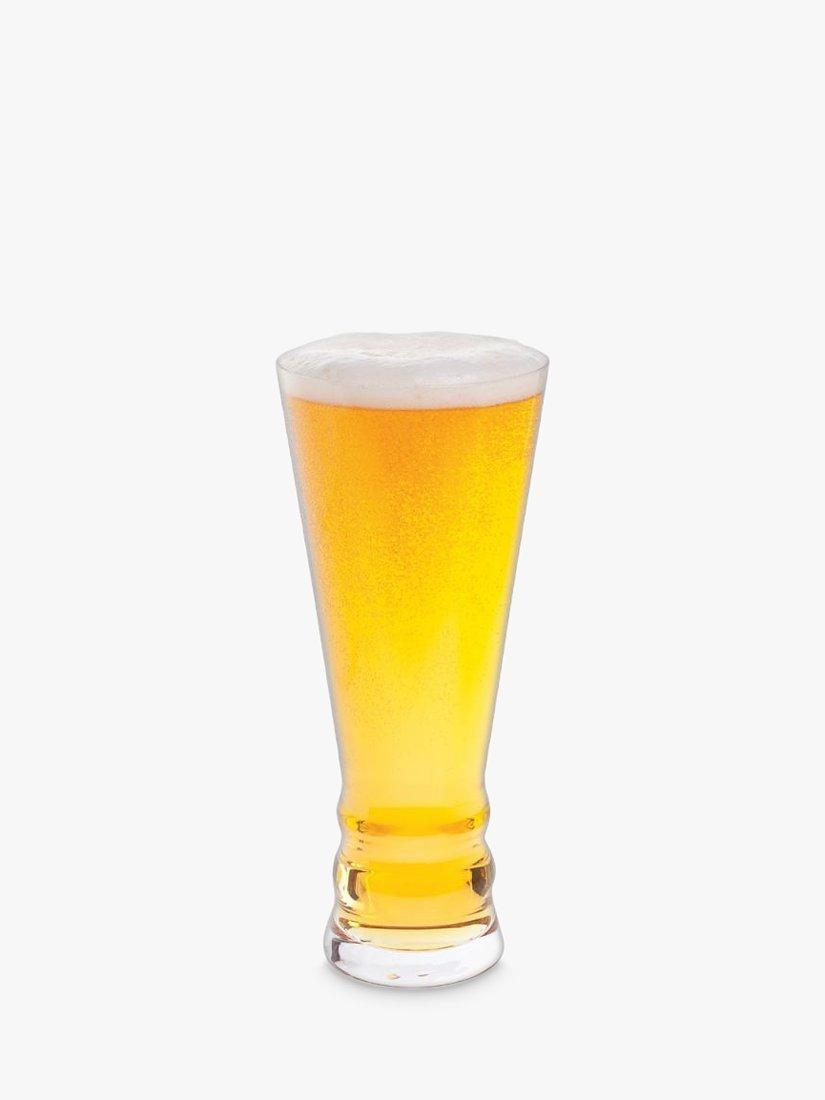 Dartington Crystal pilsner lager glass clear 500ml - British product