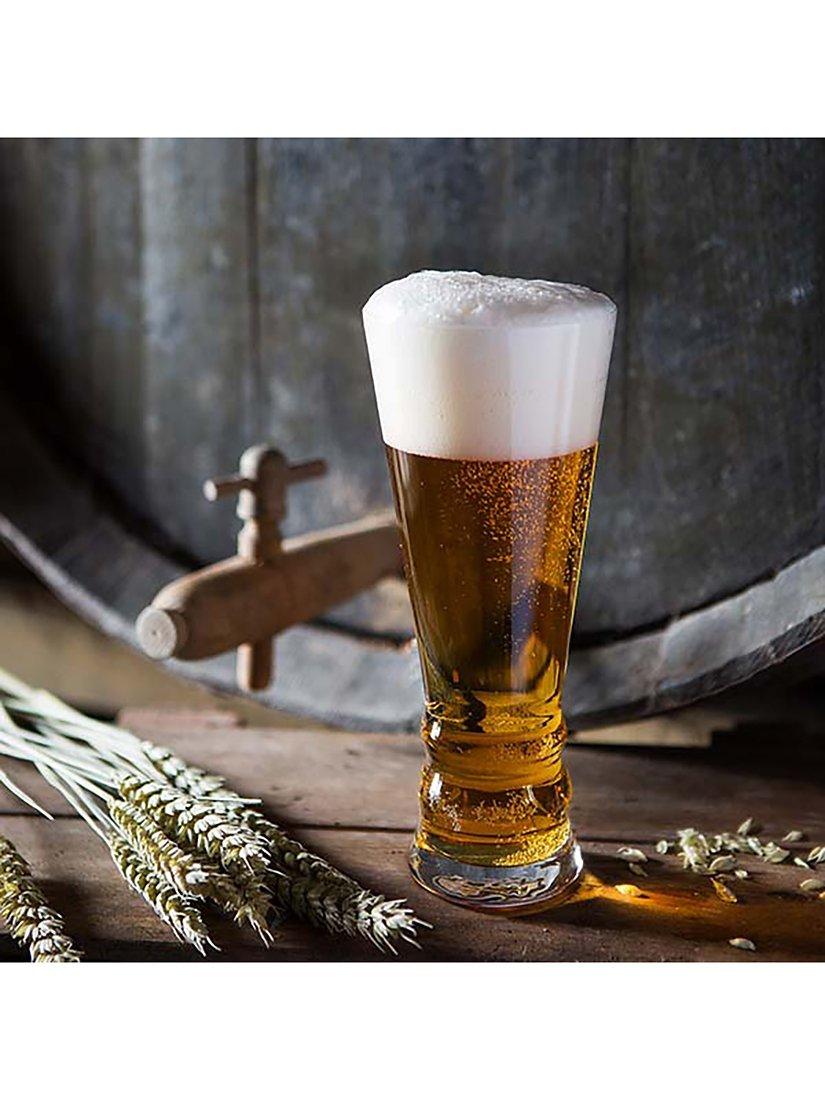 Dartington Crystal pilsner lager glass clear 500ml - British product