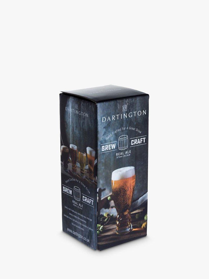 Dartington Crystal real ale glass Clear 570ml - British product