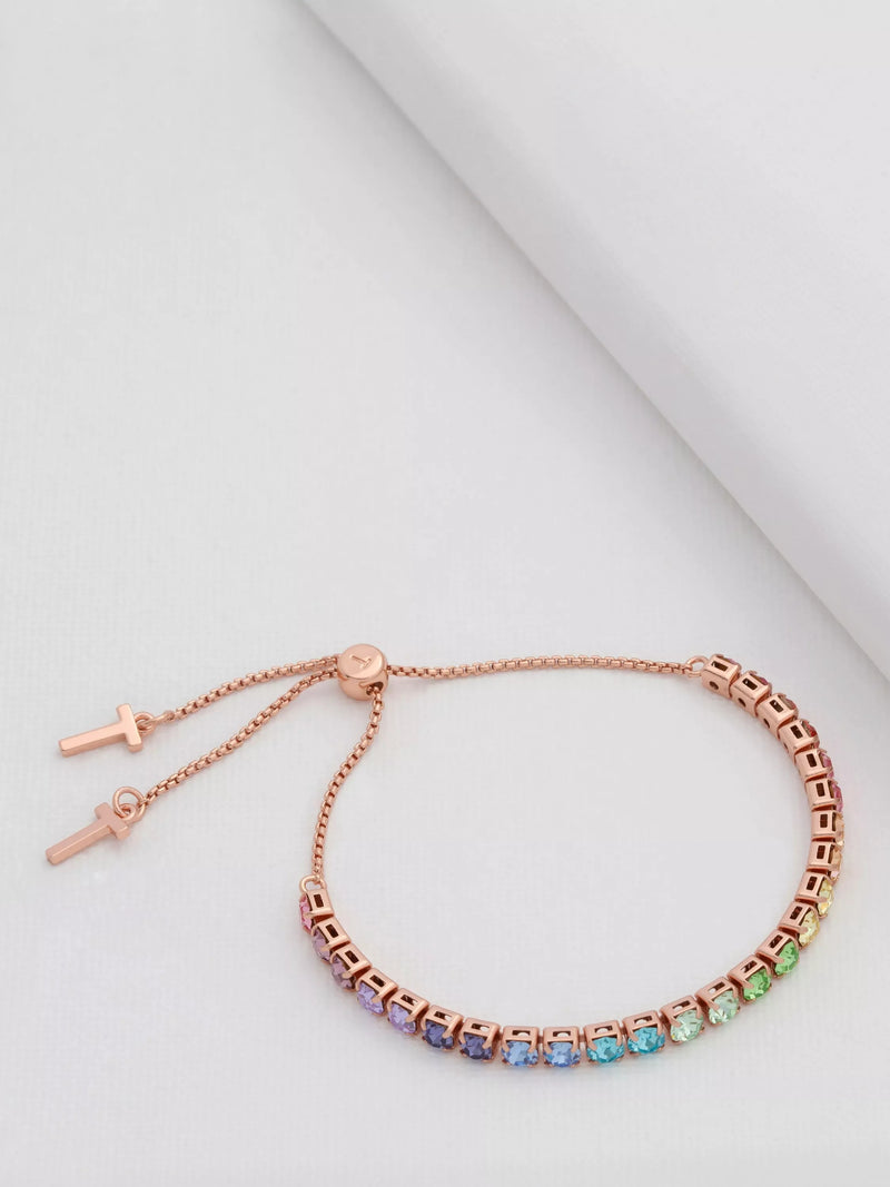 Ted Baker Melrah Crystal Adjustable Tennis Bracelet