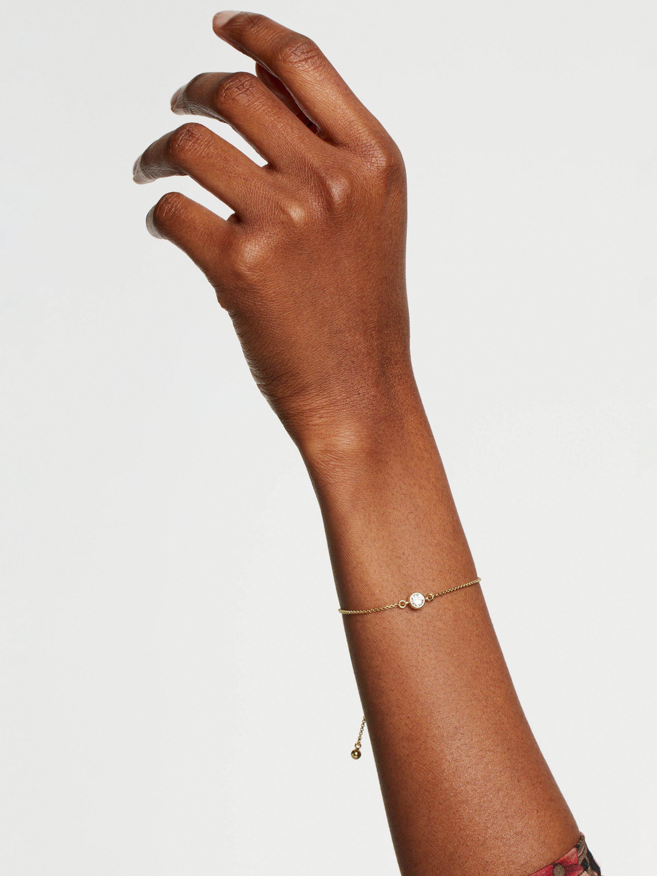 Ted Baker Sarsaa Crystal Adjustable bracelet 60cm, imported from the UK