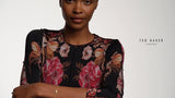 Ted Baker Sarsaa Crystal Adjustable bracelet 60cm, imported from the UK