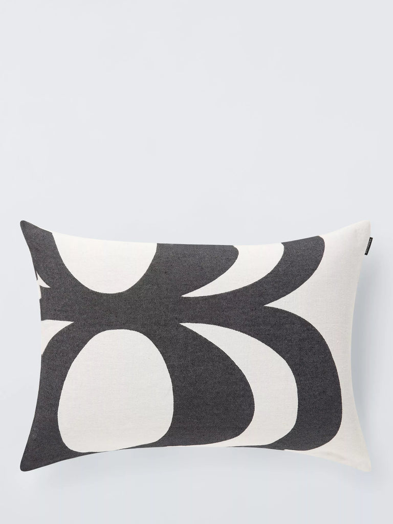 Marimekko Kaivo Cushion, Black