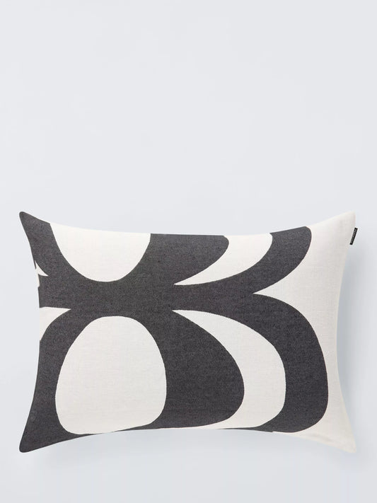 Marimekko Kaivo Cushion, Black