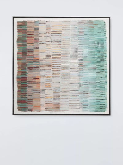 John Lewis John Lewis 'Commitment' Textured Framed Canvas Print, 100 x 100cm, Multi