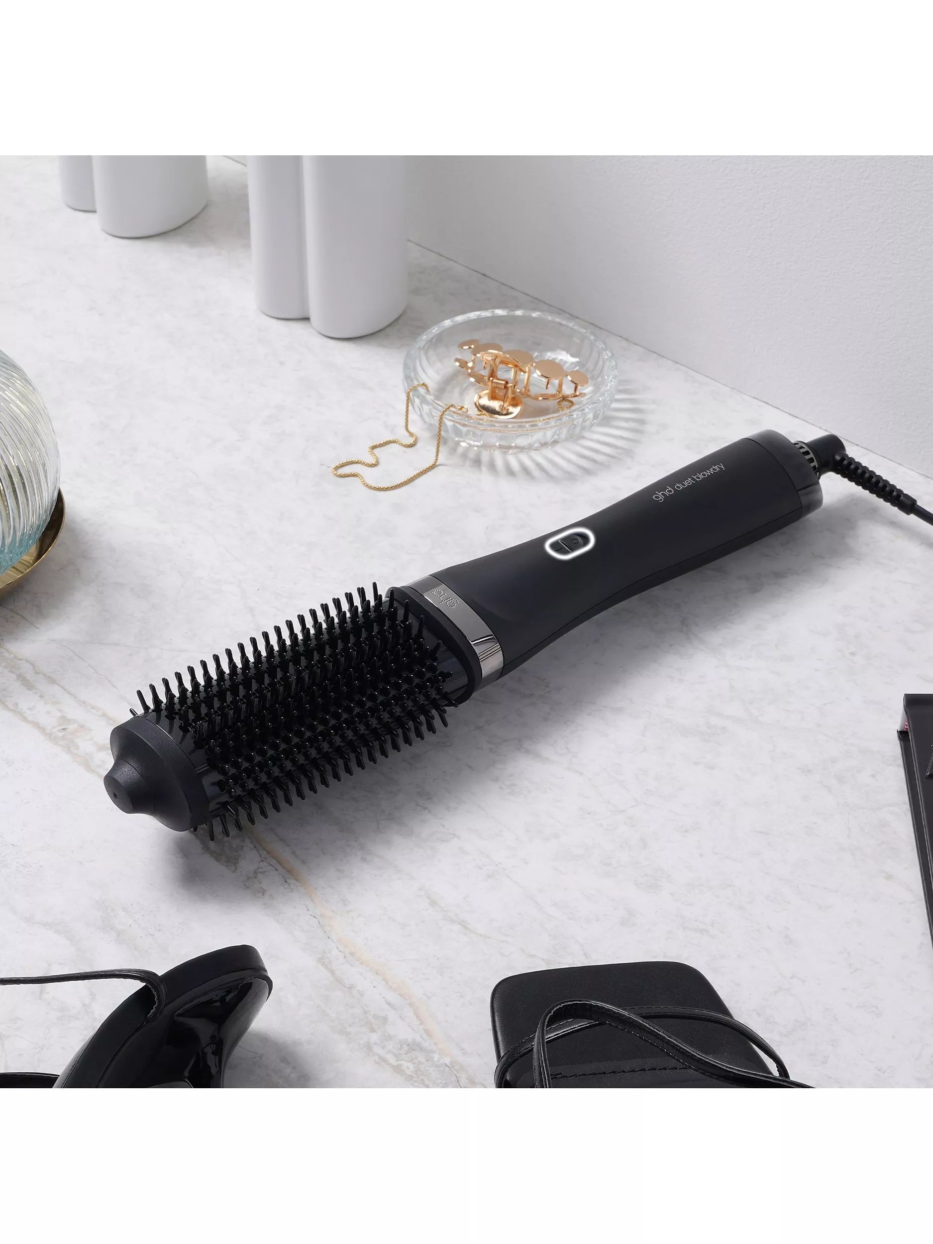 ghd Duet Blowdry 2-in-1 hair dryer brush imported from the UK
