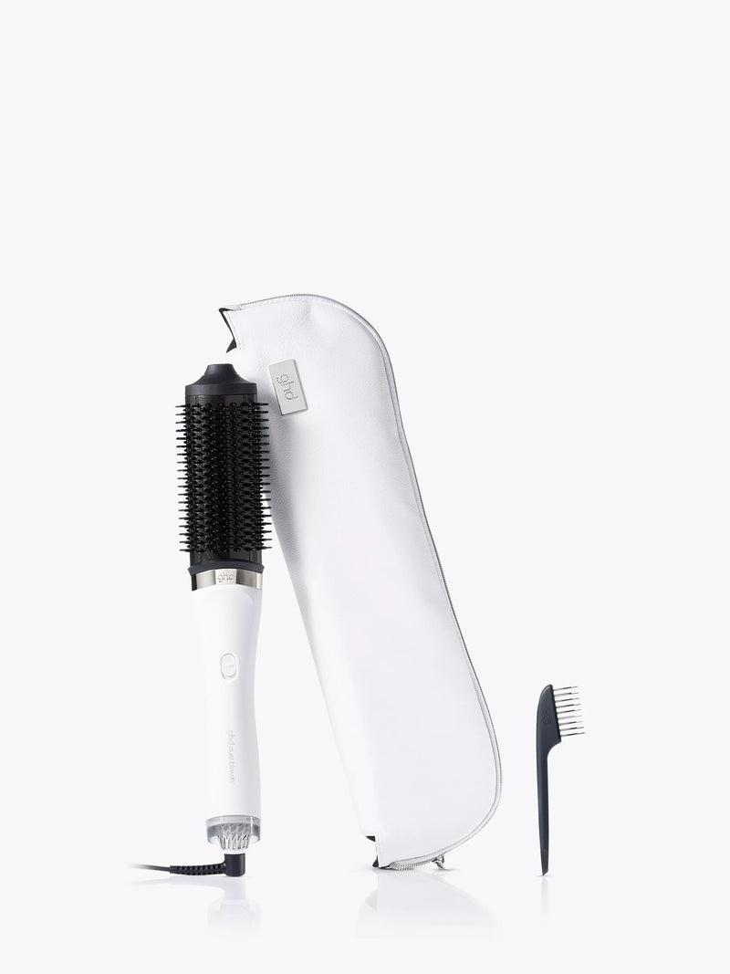ghd Duet Blowdry hair dryer brush white, imported from the UK