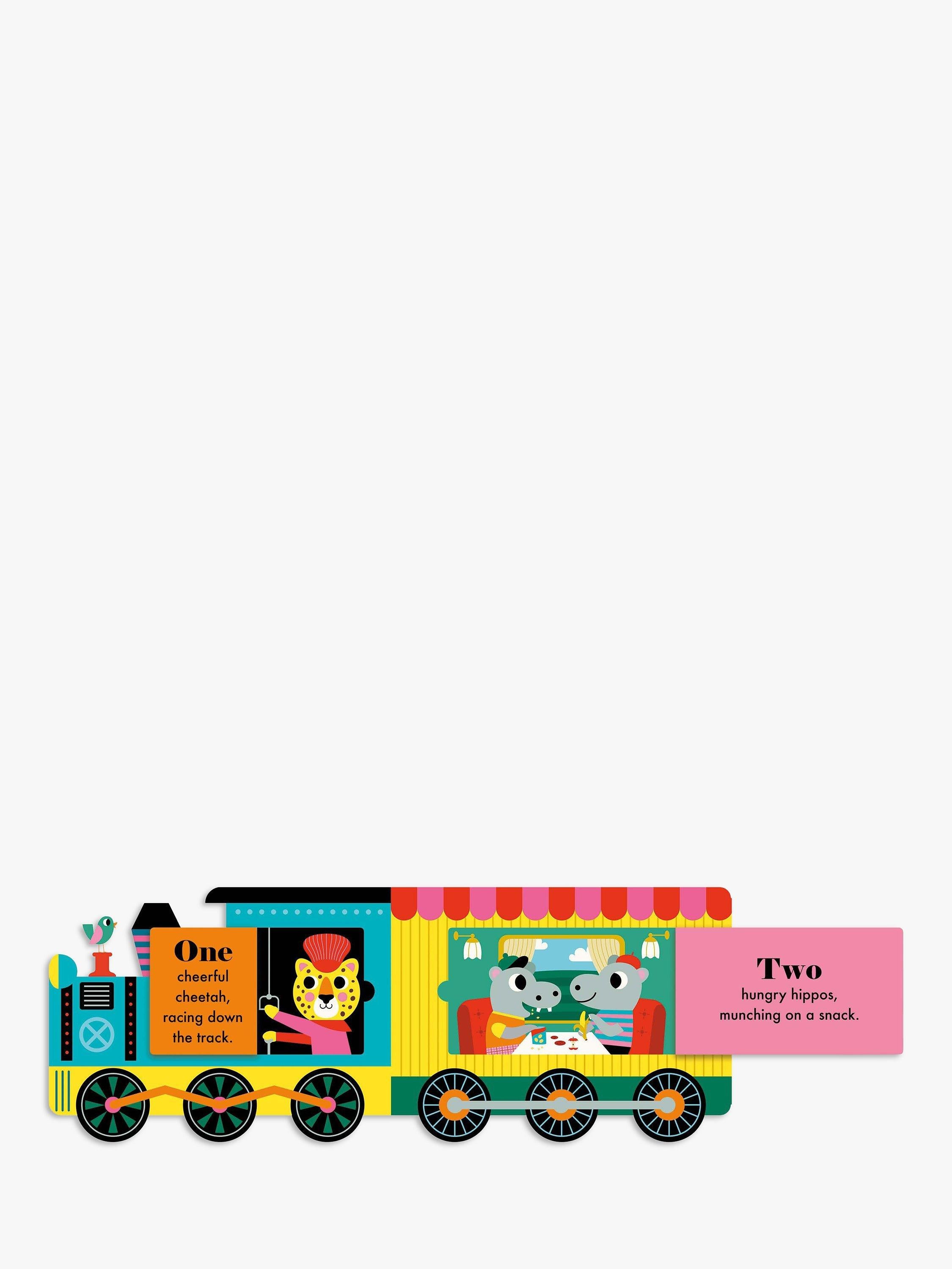 Nosy Crow Number Train board book, imported from the UK