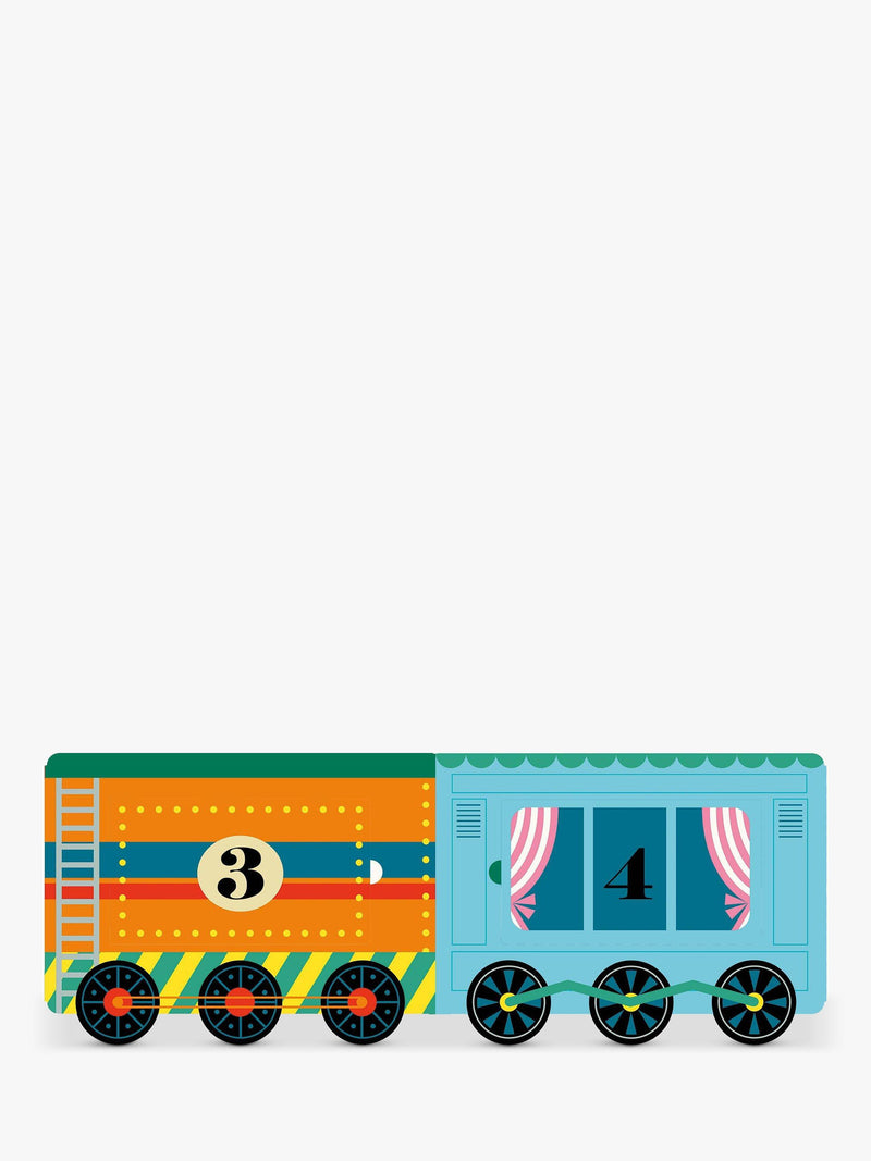 Nosy Crow Number Train board book, imported from the UK