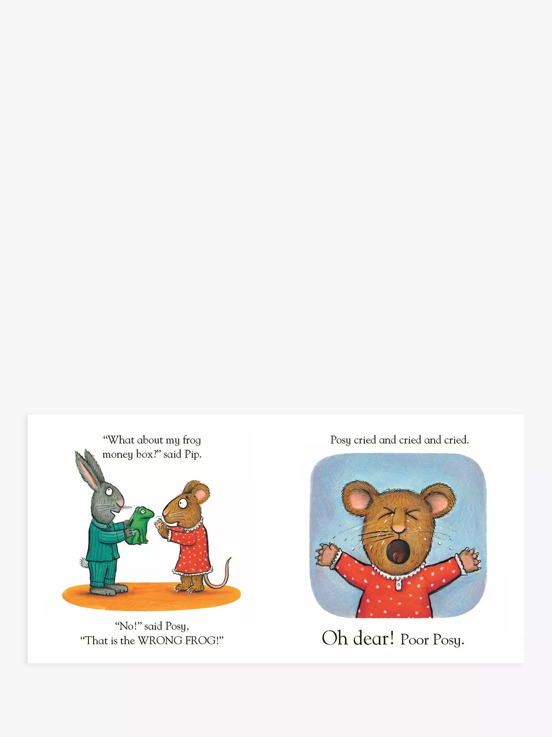 Nosy Crow Pip and Posy The Bedtime Frog children's book - British product
