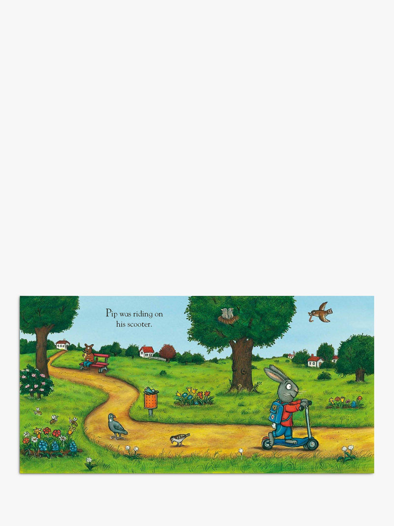 Nosy Crow Pip and Posy Super Scooter children's book, imported from the UK