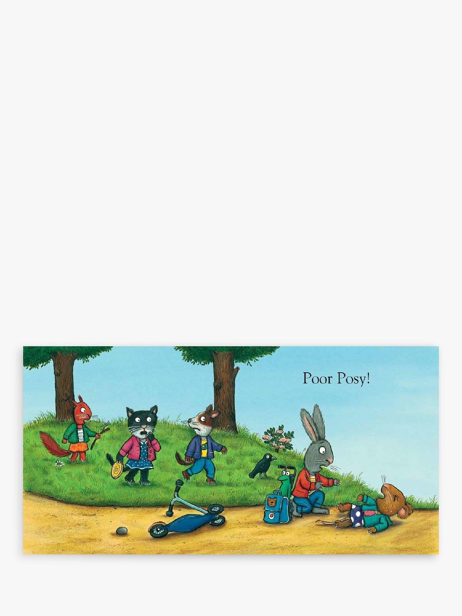 Nosy Crow Pip and Posy Super Scooter children's book, imported from the UK