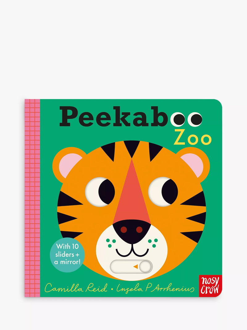 Nosy Crow Peekaboo Zoo board book - British product