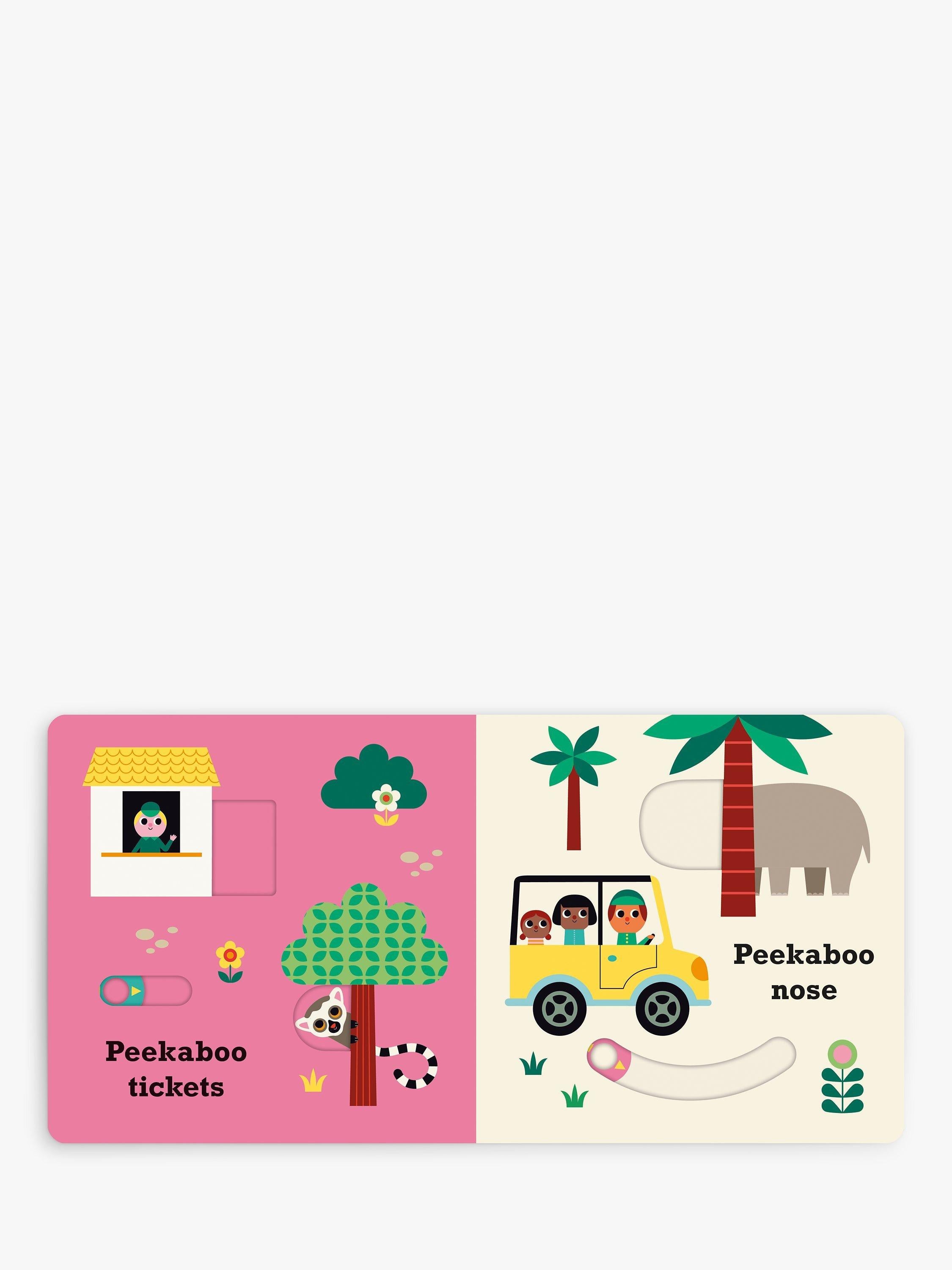 Nosy Crow Peekaboo Zoo board book - British product
