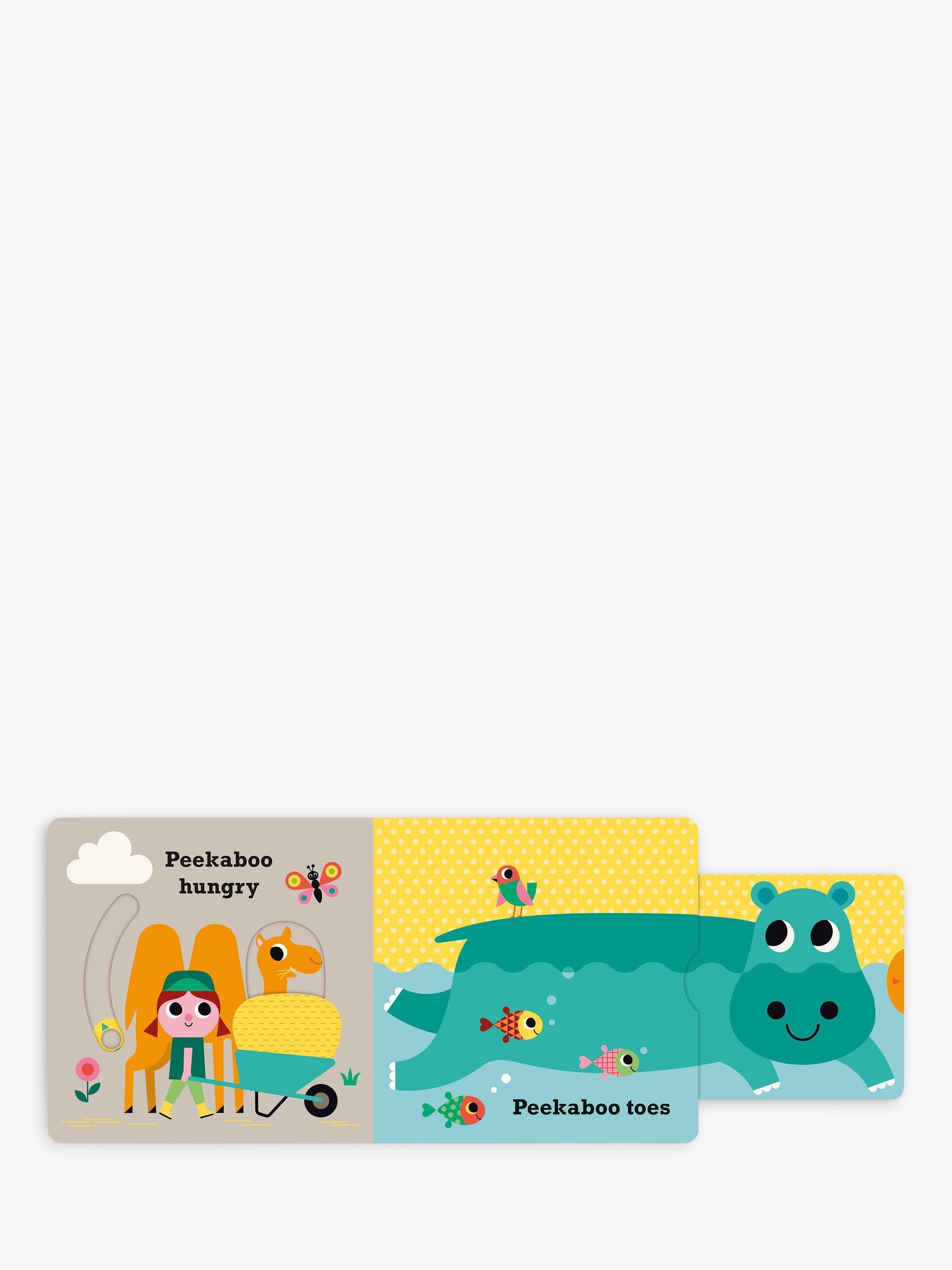 Nosy Crow Peekaboo Zoo board book - British product