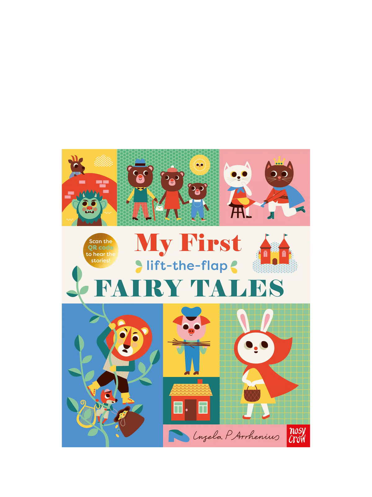 Nosy Crow My First Lift-The-Flap Fairy Tales board book (British brand)