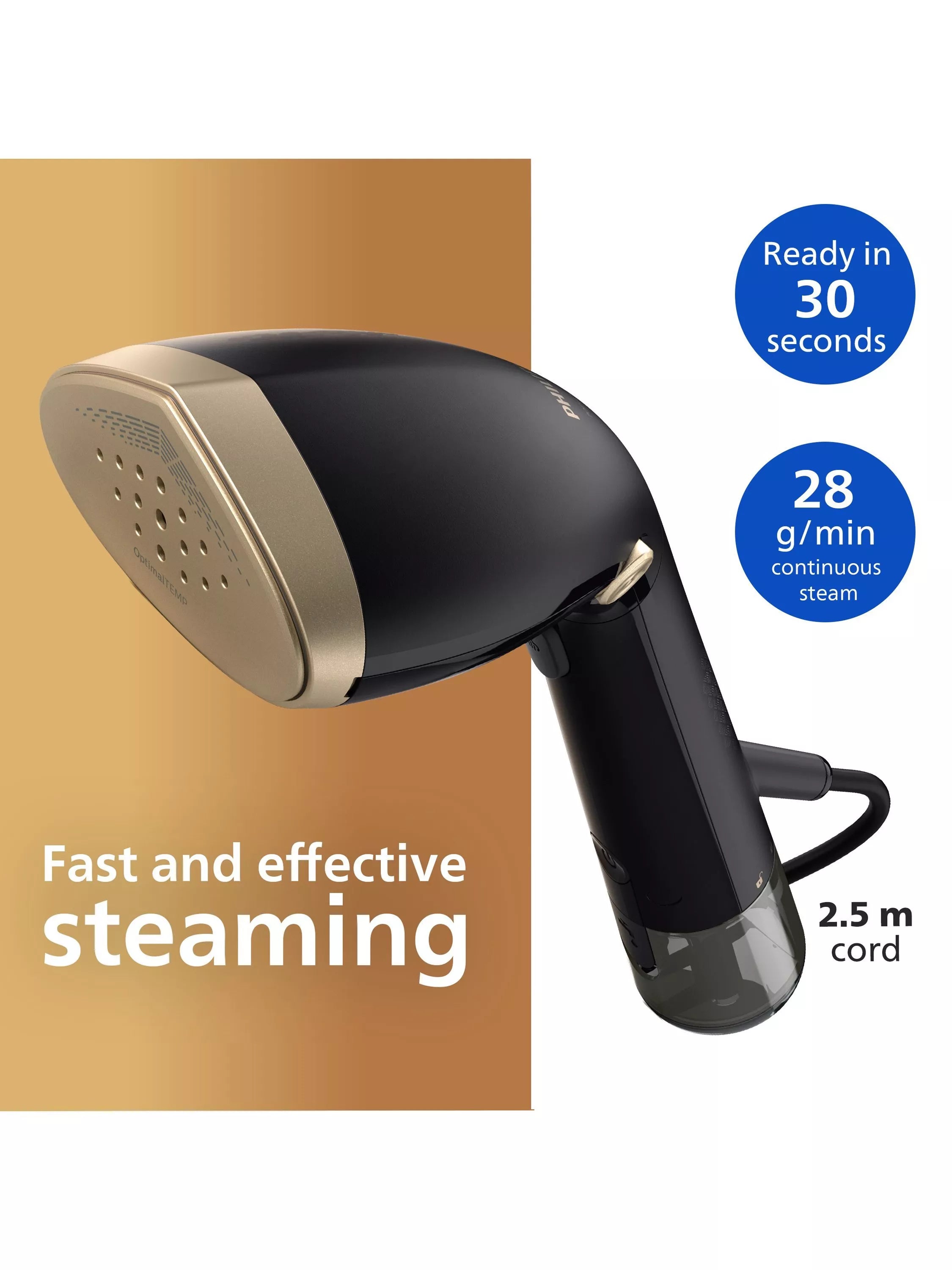 Philips STH7060 handheld steamer 7000 Series, imported from the UK