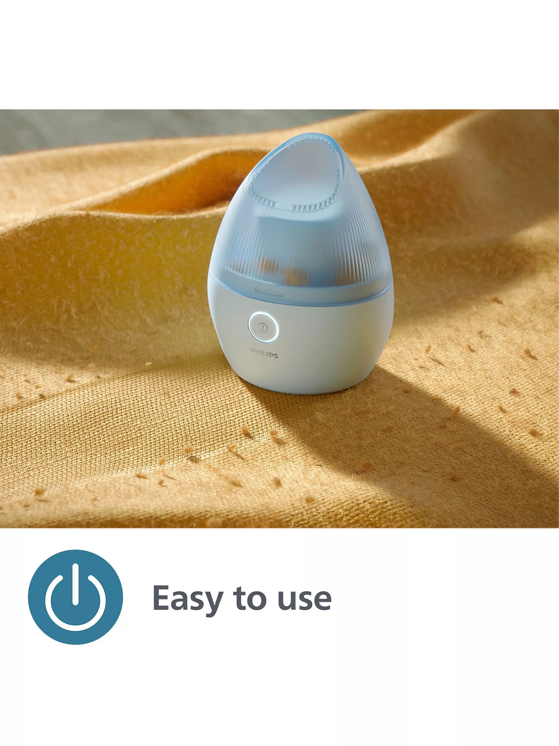Philips fabric shaver blue imported from the UK