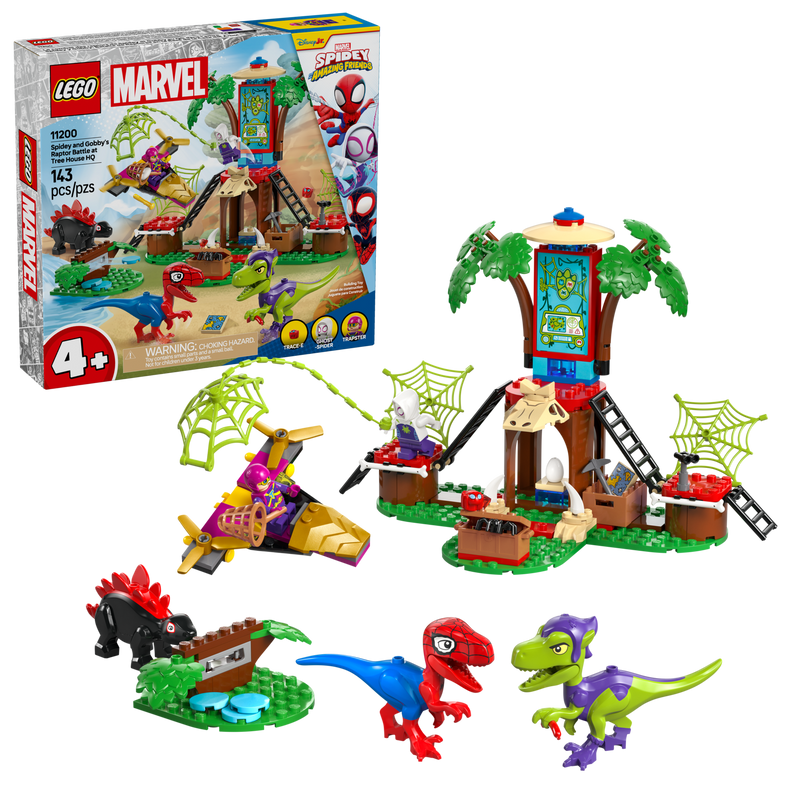 LEGO Spidey and Gobby Building Set 143 Pieces (British brand)