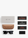 Meta Ray-Ban Wayfarer smart glasses matte black imported from the UK