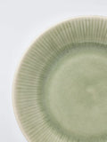 John Lewis green stoneware side plate 16cm, imported from the UK