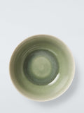 John Lewis Leckford green cereal bowl 16cm, imported from the UK