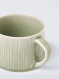 John Lewis stoneware mug green 240ml (British brand)