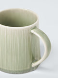 John Lewis Leckford stoneware mug green 360ml, UK version