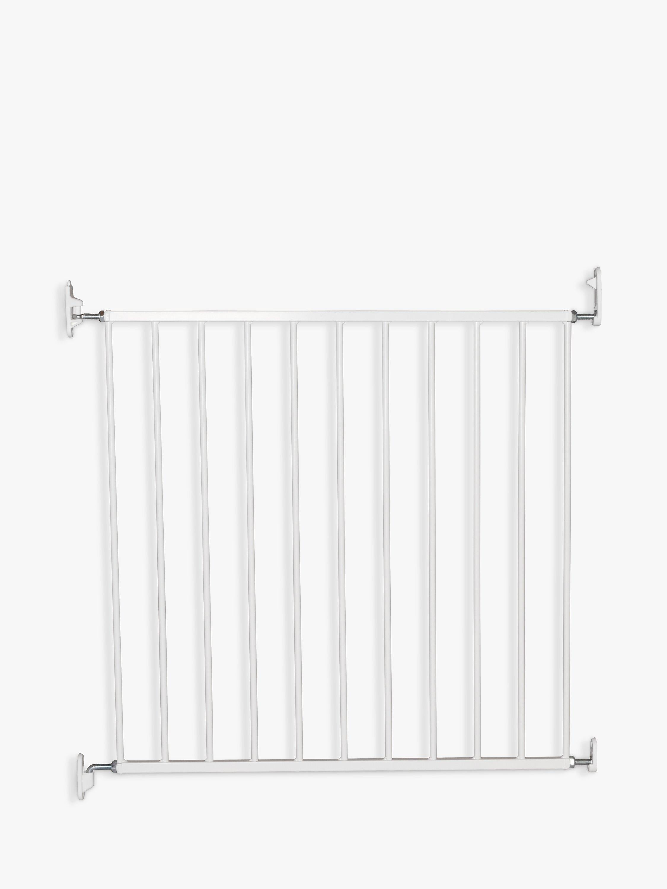 BabyDan No Trip Wall-Mounted Single Panel Safety Gate White 72-78.5cm - British product