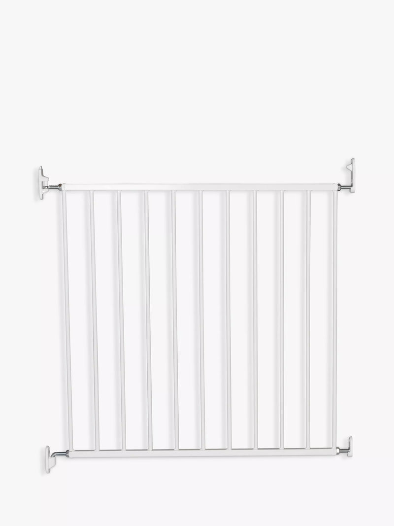 BabyDan No Trip Wall-Mounted Single Panel Safety Gate White 72-78.5cm - British product
