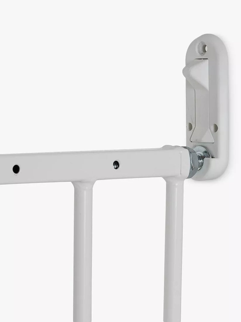 BabyDan No Trip Wall-Mounted Single Panel Safety Gate White 72-78.5cm - British product