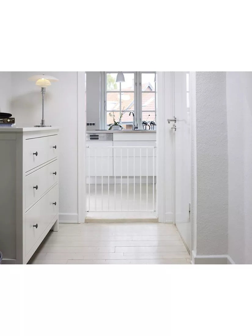 BabyDan No Trip Wall-Mounted Single Panel Safety Gate White 72-78.5cm - British product